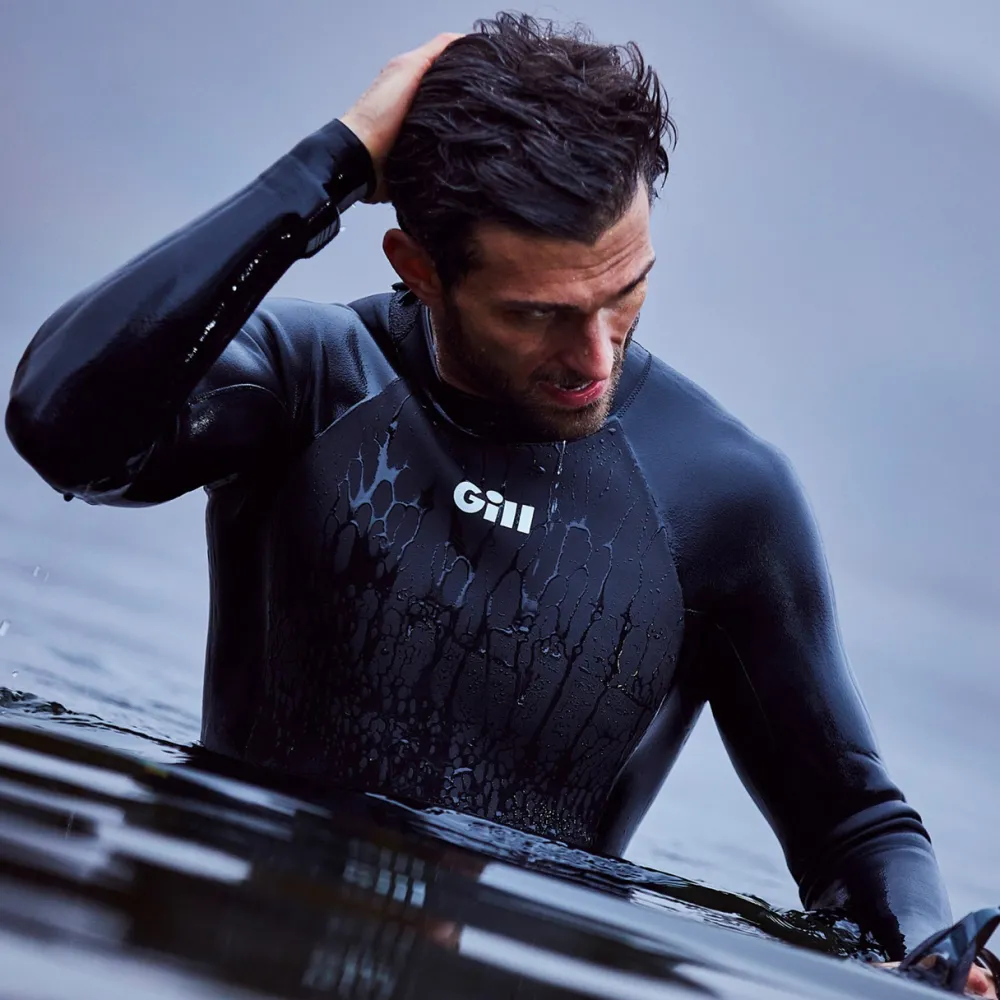 Men’s Pursuit Wetsuit 4/3mm Back Zip|Gill Marine New