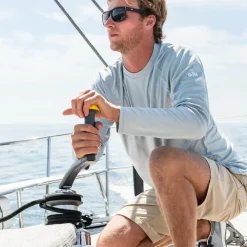 Men’s UV Tec Tee – Long Sleeve|Gill Marine Fashion